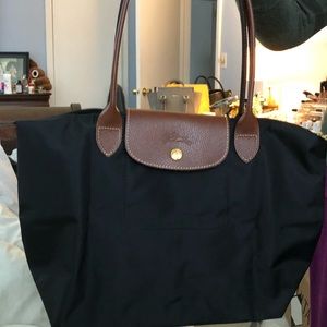 Medium Longchamp Nylon Tote